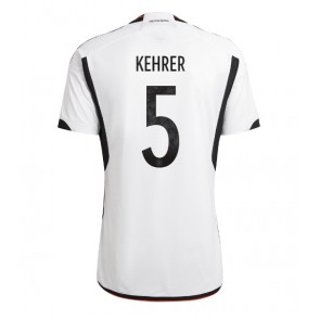 Germany Thilo Kehrer #5 Replica Home Stadium Shirt World Cup 2022 Short Sleeve
